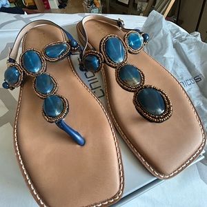 Chicos strap sandal Size 10